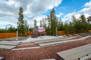 Grizzly Wolf Discovery Center West Yellowstone Montana Amphitheater Sound Outdoor Video Screen Poindexters