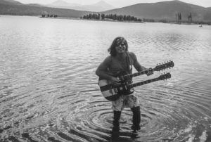 Guitarist Peter DiStefano of K-38 and Porno for Pyros summer of 1986 Colorado